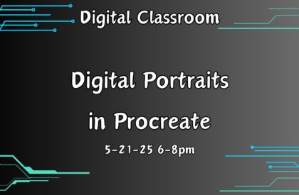 Digital Classroom: Portraits in Procreate