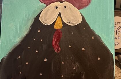 Chicken Painting