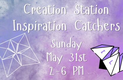 Creation Station – Inspiration Catchers Creation Station – Inspiration Catchers