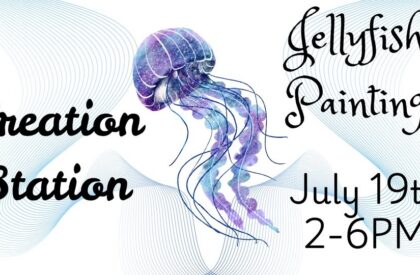 Creation Station – Jellyfish Painting Creation Station – Jellyfish Painting