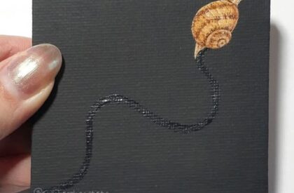 Creation Station – Snail Painting