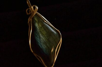Wire Wrapped Cabochon