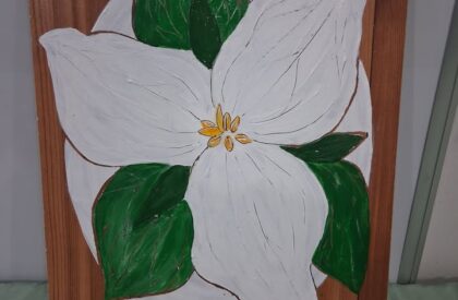 Trillium Flower Painting Class – CANCELED